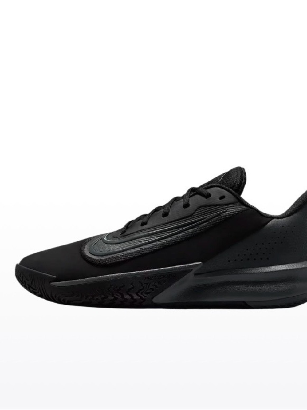 Size 12 - Nike Men’s Precision 7 Black Anthracite Running Shoe IB5852-001 No Lid